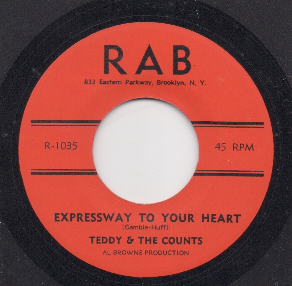TEDDY & THE COUNTS - EXPRESSWAY TO YOUR HEART