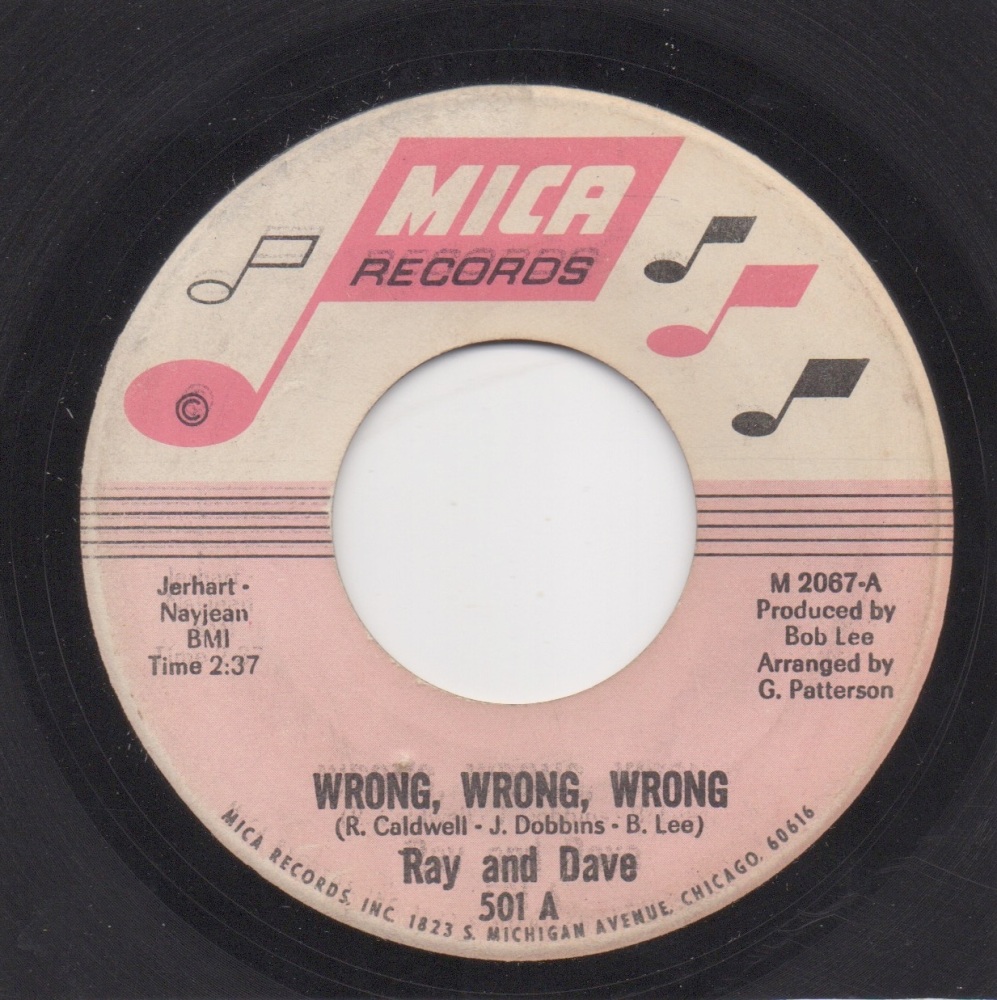 RAY & DAVE - WRONG, WRONG, WRONG