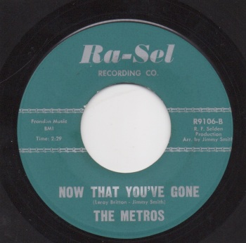 METROS - NOW THAT YOU'VE GONE