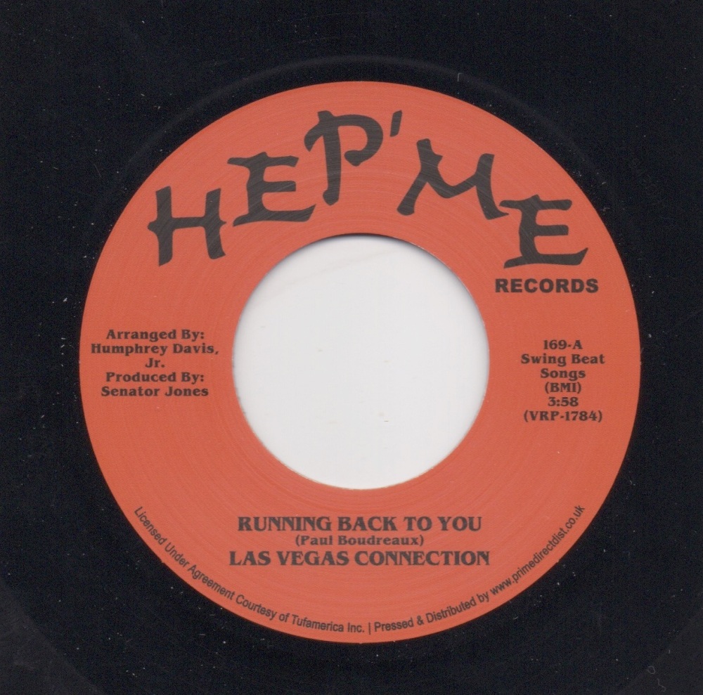 LAS VEGAS CONNECTION - RUNNING BACK TO YOU / CAN'T NOBODY LOVE ME LIKE YOU 
