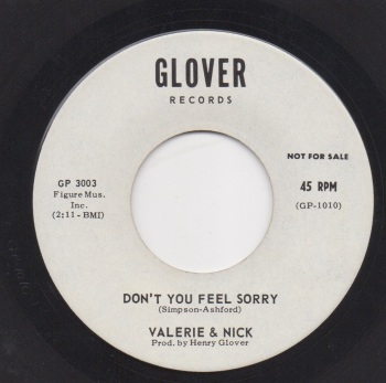 VALERIE & NICK - DON'T YOU FEEL SORRY