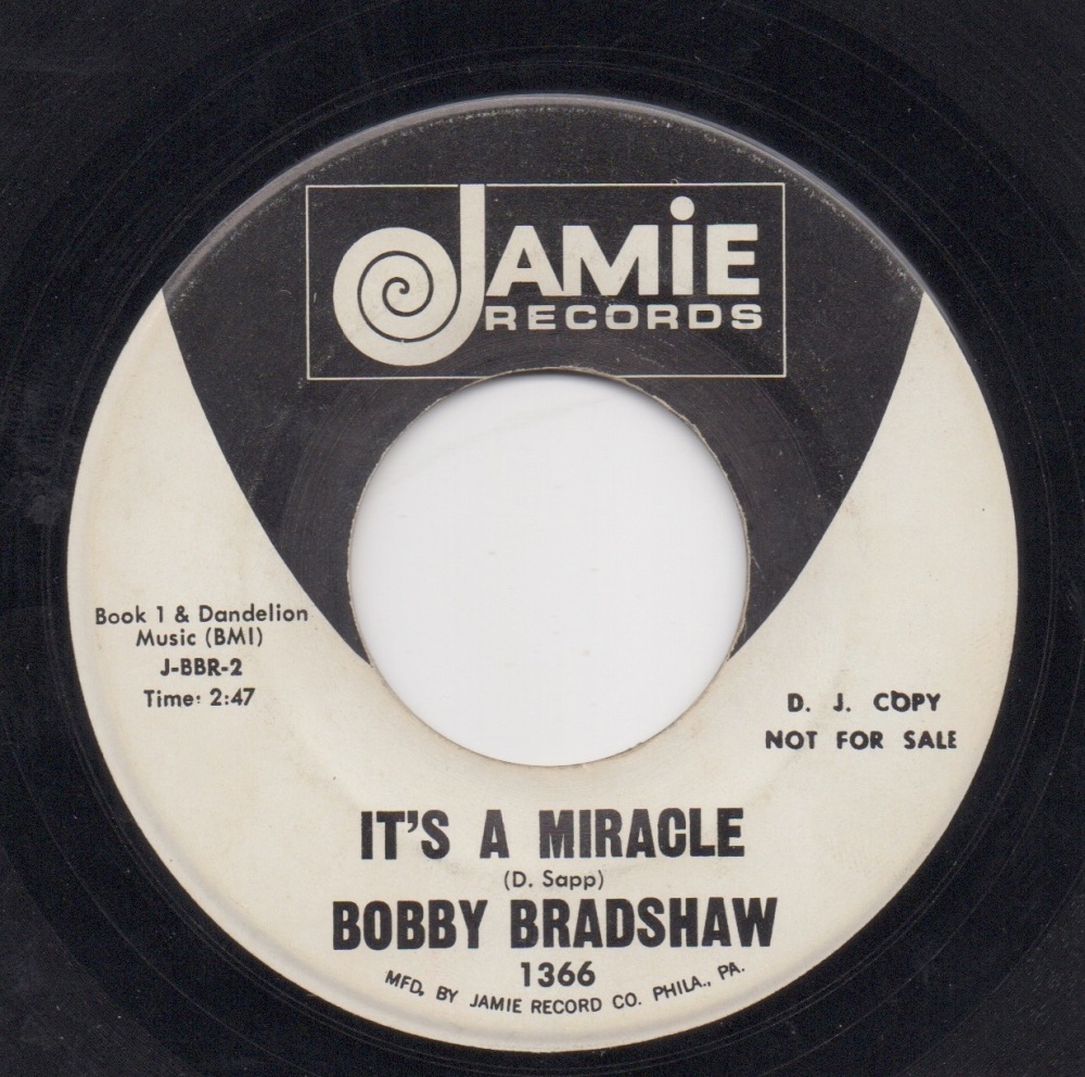 BOBBY BRADSHAW - ITS A MIRACLE