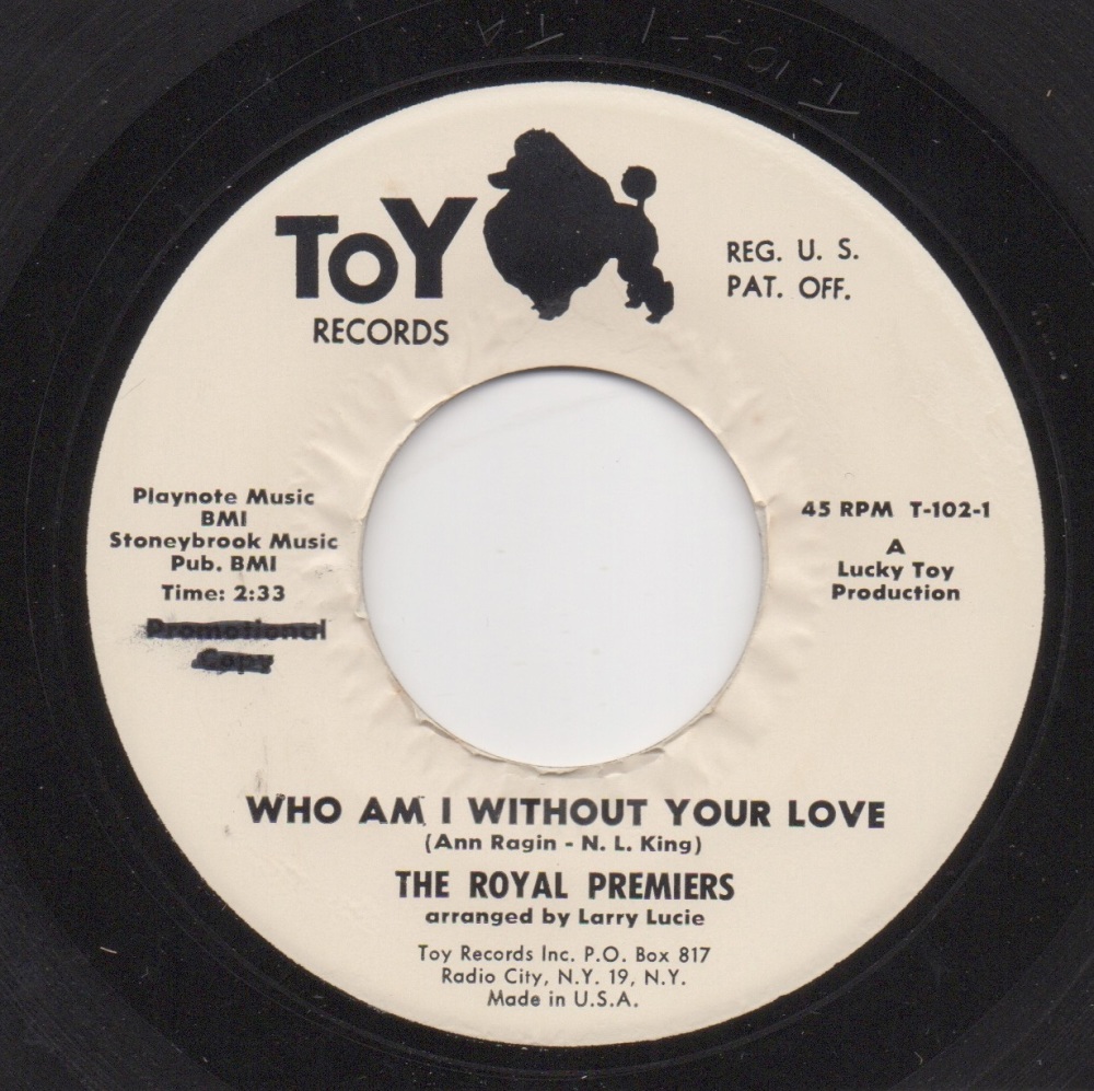 ROYAL PREMIERS - WHO AM I WITHOUT YOUR LOVE PROMO