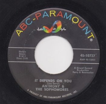 ANTHONY & THE SOPHOMORES - IT DEPENDS ON YOU