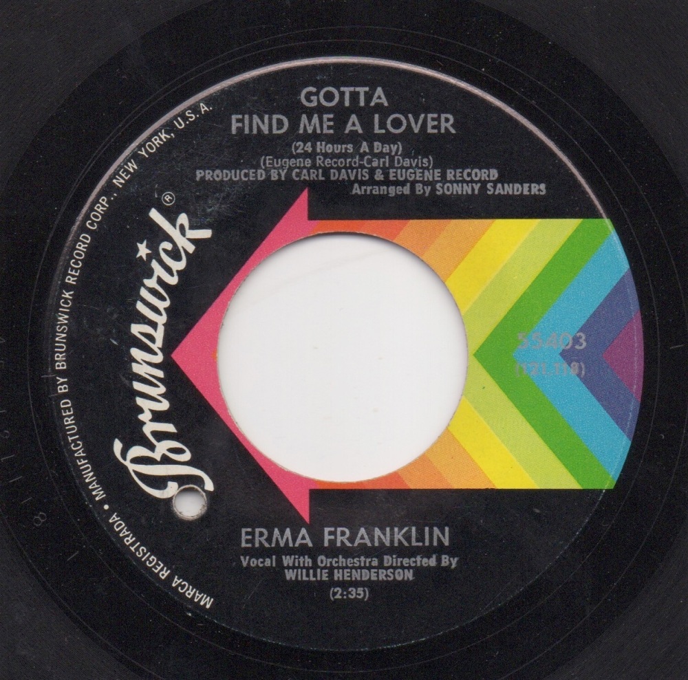 ERMA FRANKLIN - GOTTA FIND ME A LOVER