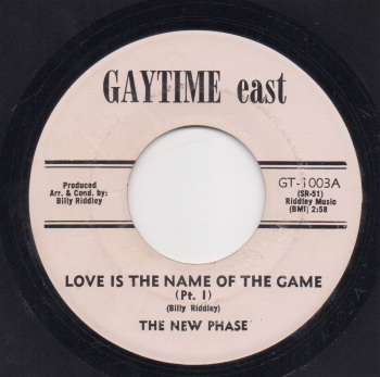 NEW PHASE - LOVE IS THE NAME OF THE GAME (PARTS I & II)