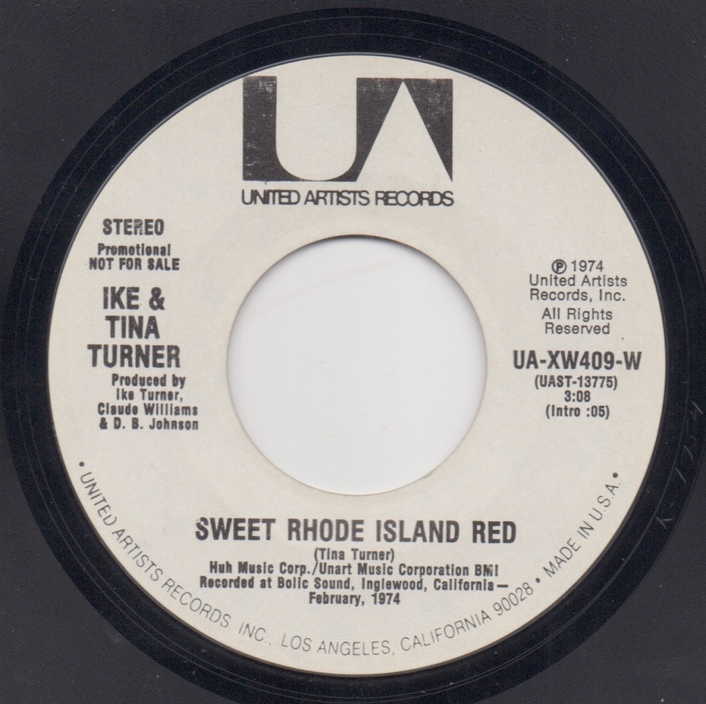 IKE & TINA TURNER - SWEET RHODE ISLAND RED