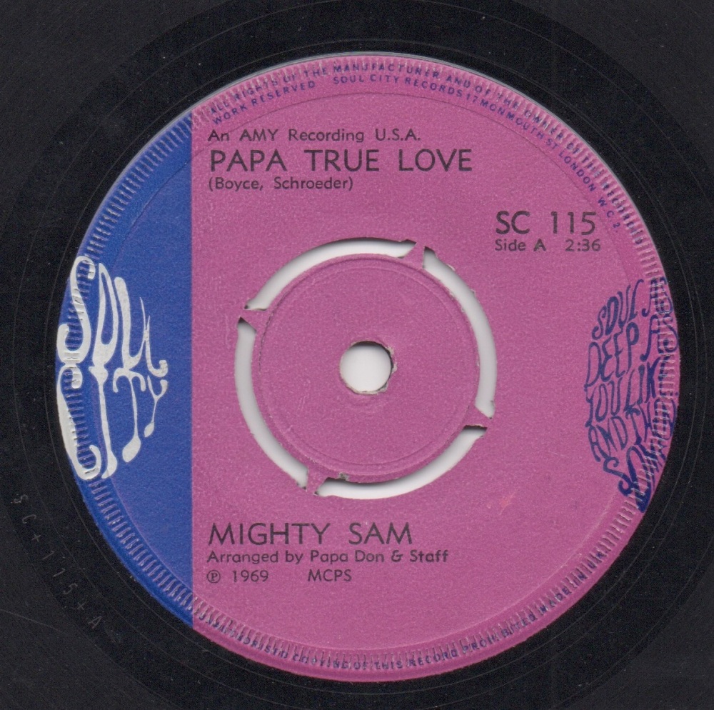 MIGHTY SAM - PAPA TRUE LOVE
