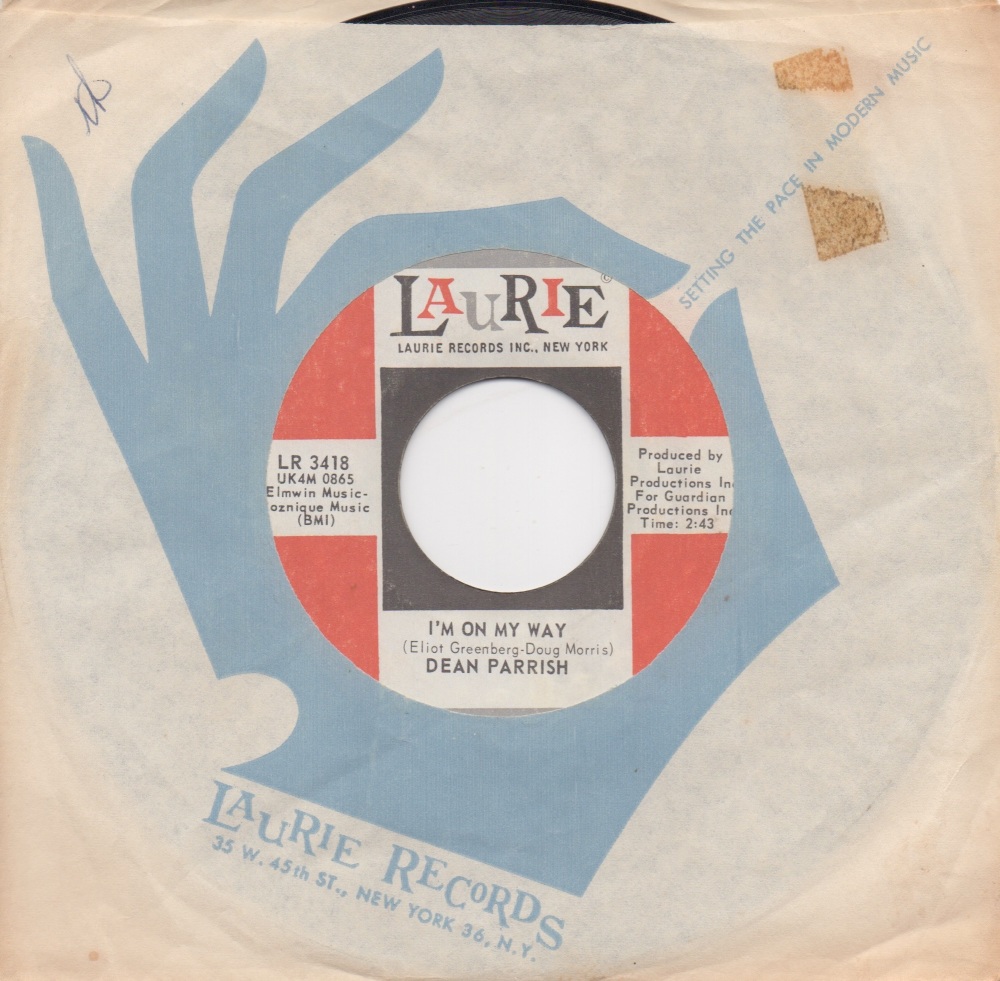 DEAN PARRISH - I'M ON MY WAY