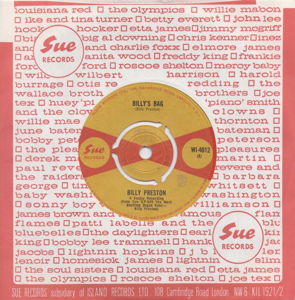 BILLY PRESTON - BILLY'S BAG
