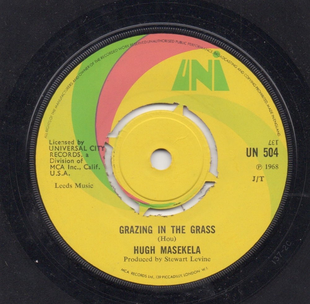 HUGH MASEKELA - GRAZING IN THE GRASS