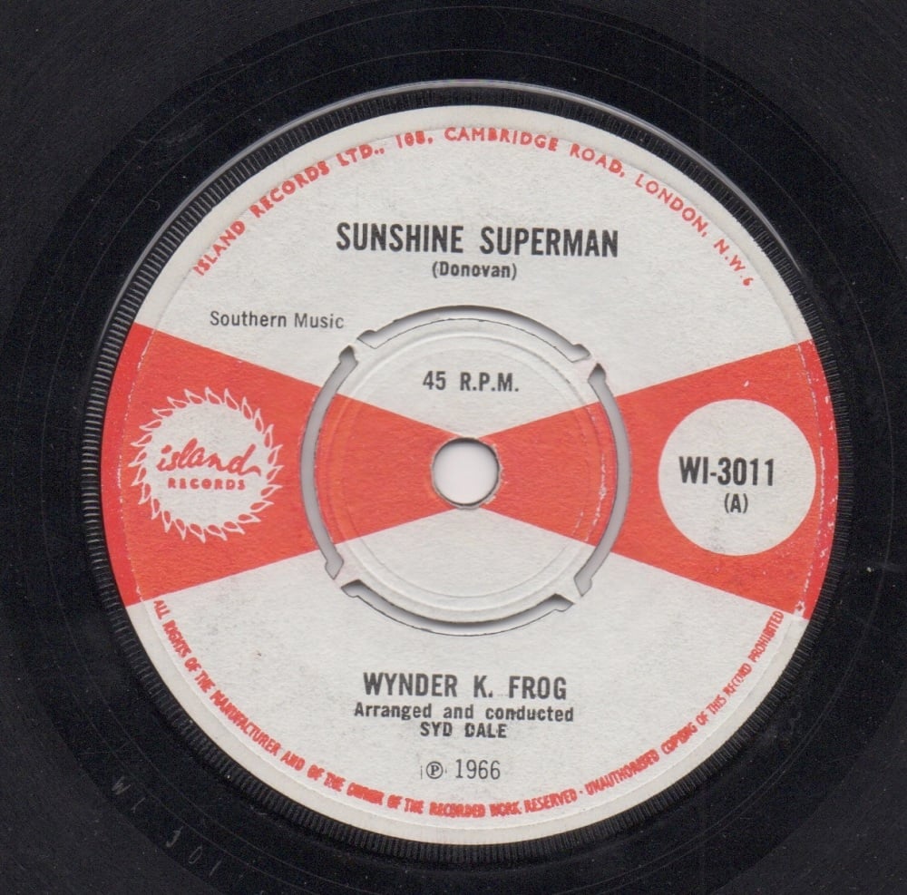 WYNDER K. FROG - SUNSHINE SUPERMAN