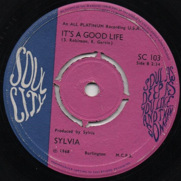 SYLVIA - IT'S A GOOD LIFE