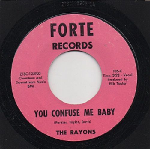 RAYONS - YOU CONFUSE ME BABY