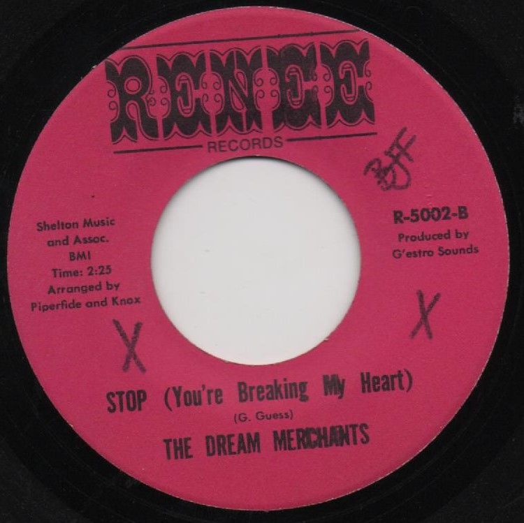 DREAM MERCHANTS - STOP (YOU'RE BREAKING MY HEART)