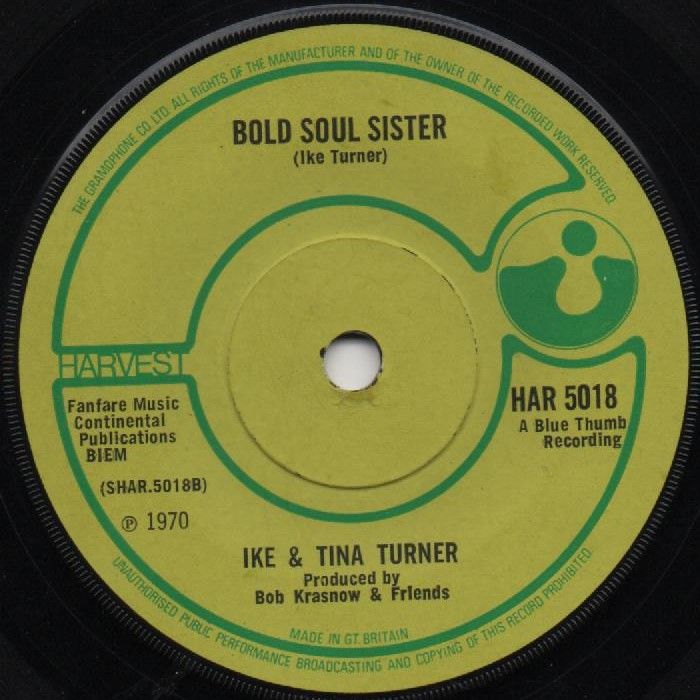 IKE & TINA TURNER - BOLD SOUL SISTER