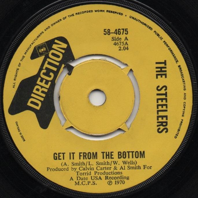 STEELERS - GET IT FROM THE BOTTOM