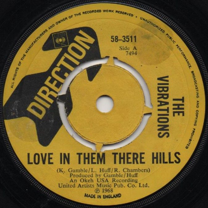 VIBRATIONS - LOVE IN THEM THERE HILLS