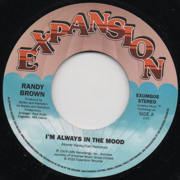 RANDY BROWN - I'M ALWAYS IN THE MOOD