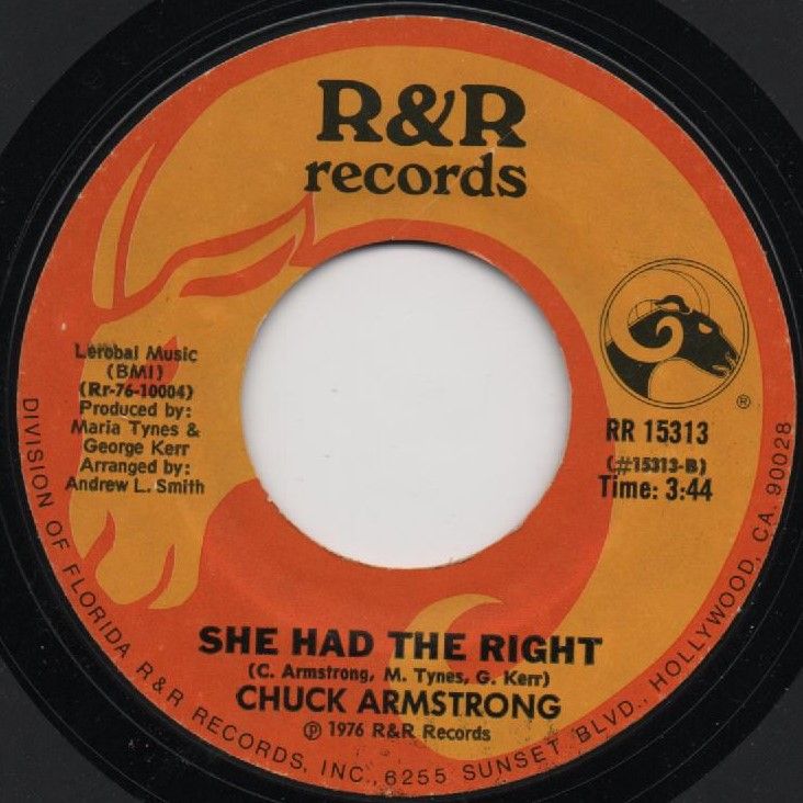 CHUCK ARMSTRONG - SHE HAD THE RIGHT