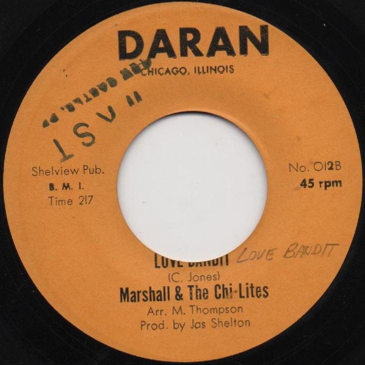 MARSHALL & THE CHI-LITES - LOVE BANDIT