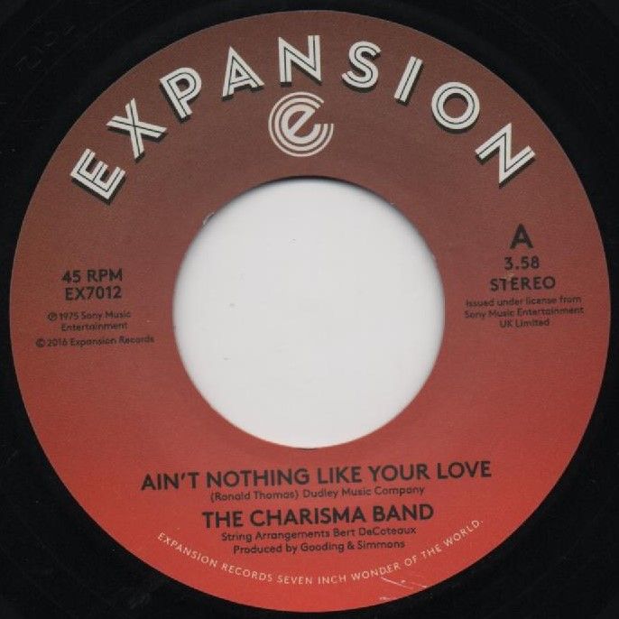 CHARISMA BAND - AIN'T NOTHING LIKE YOUR LOVE