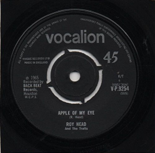 ROY HEAD - APPLE OF MY EYE