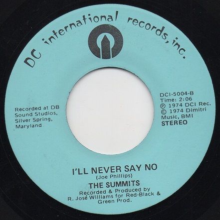 SUMMITS - I'LL NEVER SAY NO