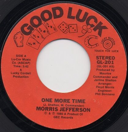 MORRIS JEFFERSON - ONE MORE TIME