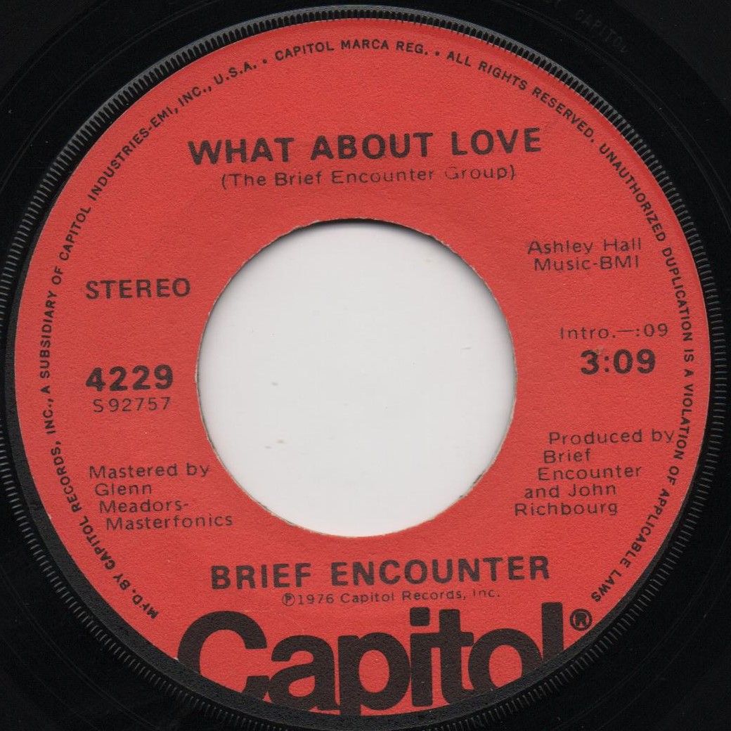 BRIEF ENCOUNTER - WHAT ABOUT LOVE