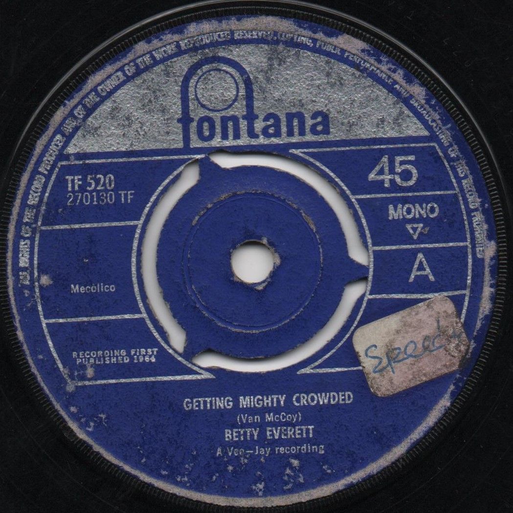 BETTY EVERETT - GETTING MIGHTY CROWDED
