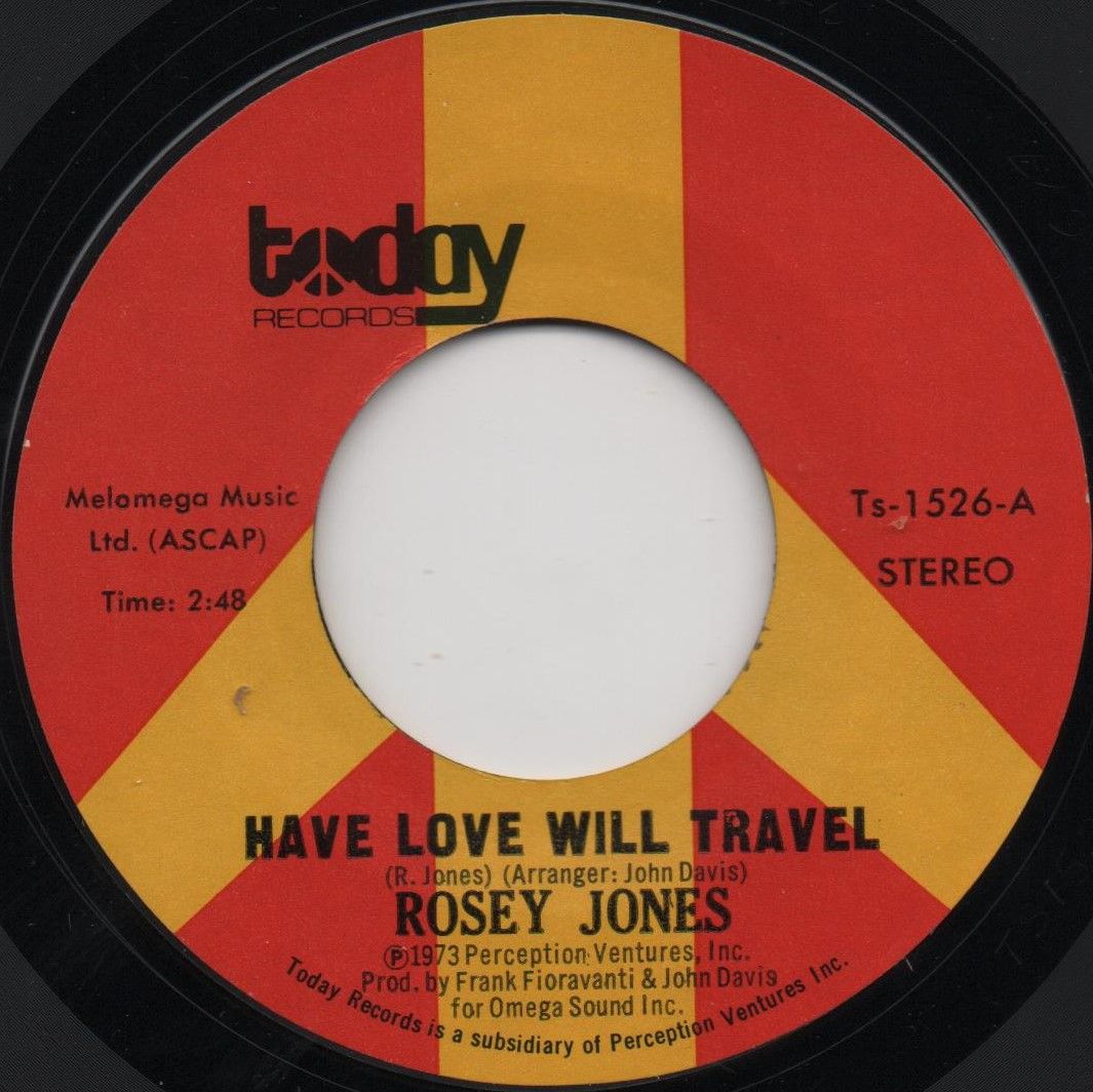 ROSEY JONES - HAVE LOVE WILL TRAVEL