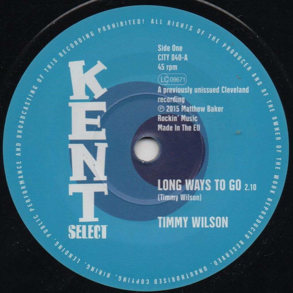TIMOTHY WILSON/ANSLER MONTELL - LONG WAYS TO GO/ CHAINED AM I
