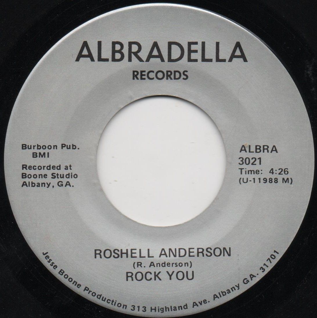 ROSHELL ANDERSON/ GREGORY LUNSFORD - ROCK YOU/ GOODBYE MY LOVE
