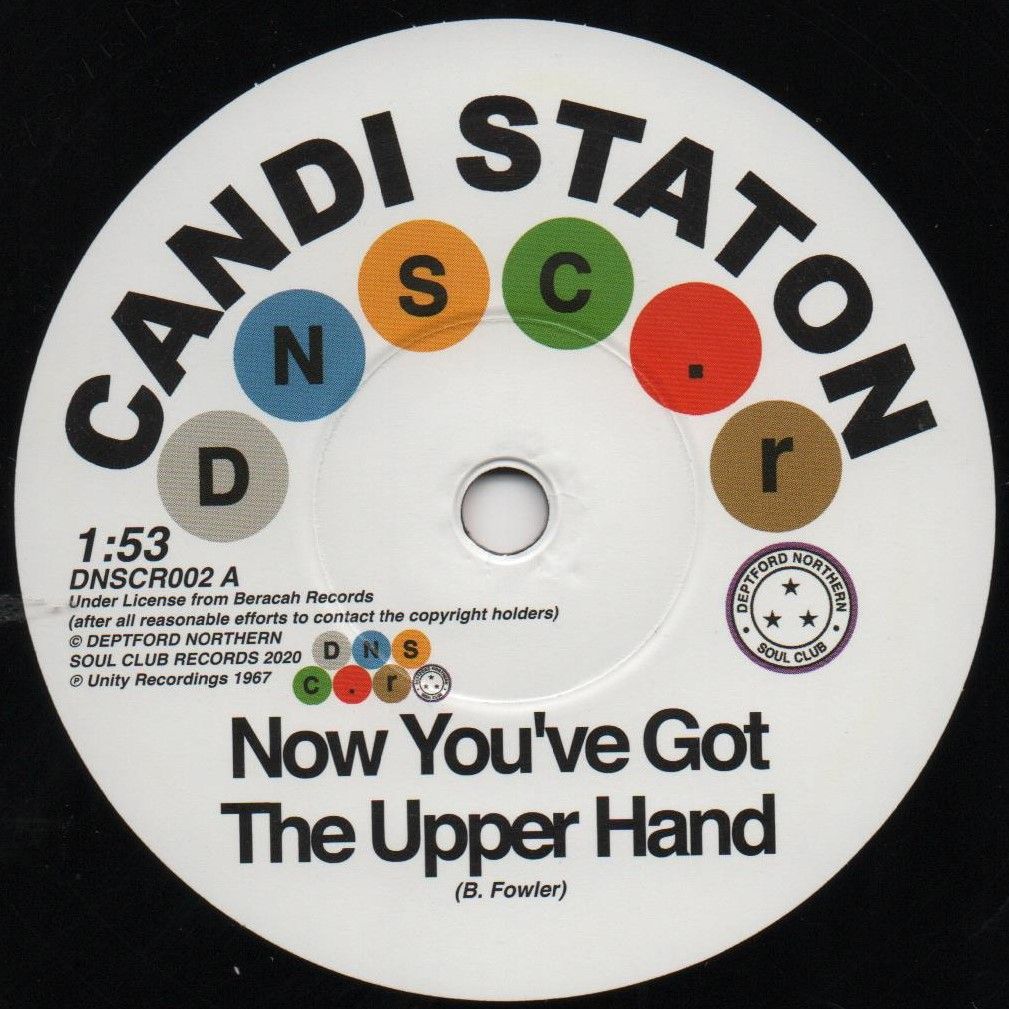CANDI STATON/ CHAPPELLS - NOW YOU'VE GOT THE UPPER HAND/  YOU'RE ACTING KIN