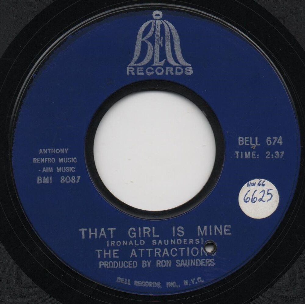 ATTRACTIONS - THAT GIRL IS MINE