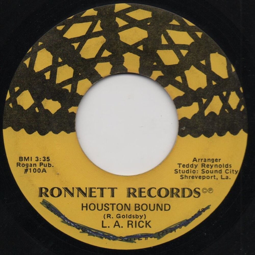 L.A. RICK - STRANGERS/ HOUSTON BOUND