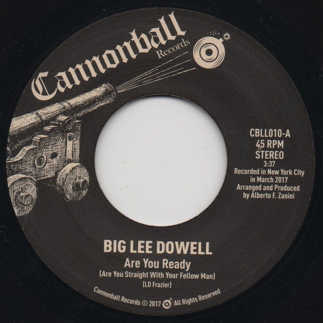 BIG LEE DOWELL - ARE YOU READY