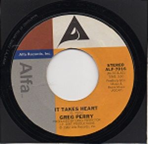GREG PERRY - IT TAKES HEART