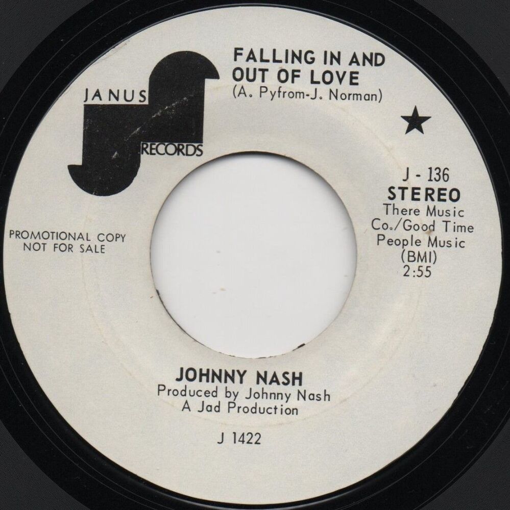 JOHNNY NASH - FALLING IN AND OUT OF LOVE