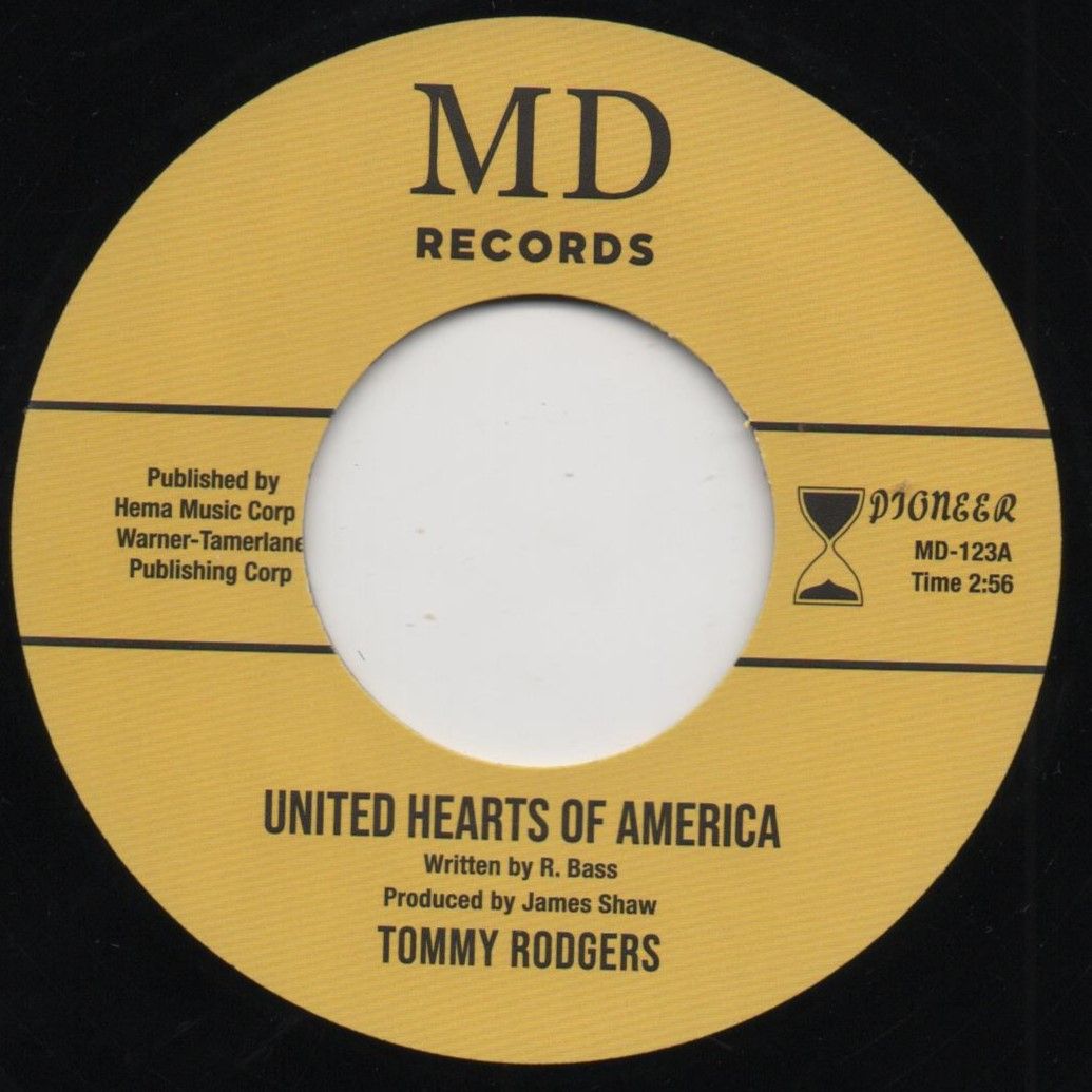 TOMMY RODGERS - UNITED HEARST OF AMERICA/ PASS THE WORD