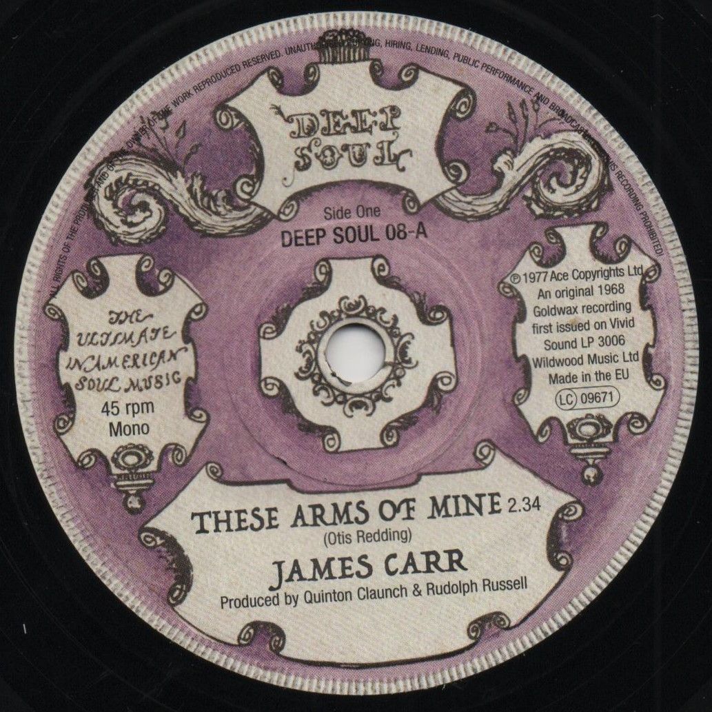 JAMES CARR - THESE ARMS OF MINE