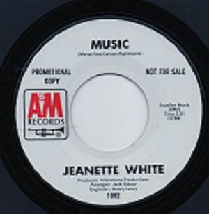JEANETTE WHITE - MUSIC