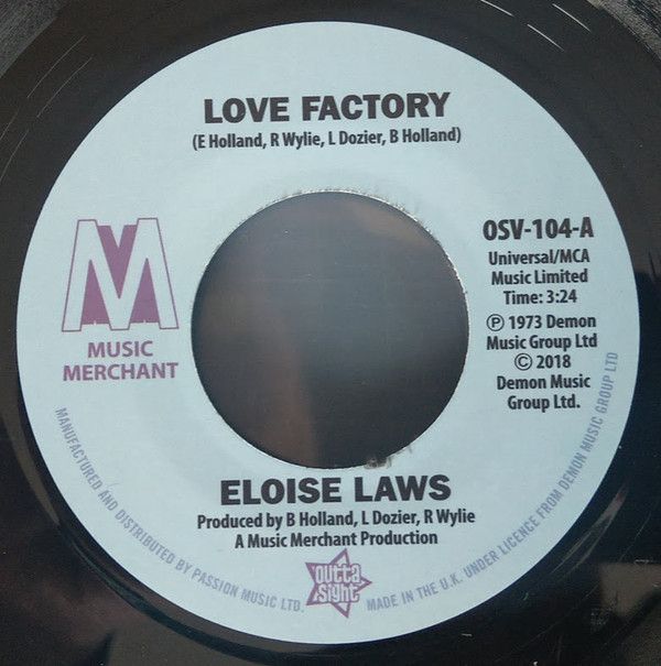 ELOISE LAWS / JUST BROTHERS LOVE FACTORY / SLICED TOMATOES
