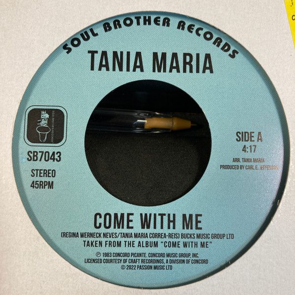 TANIA MARIA - COME WITH ME / LOST IN AMAZONIA