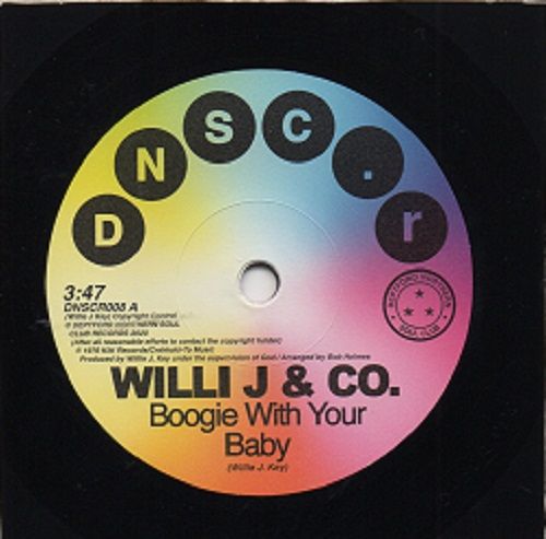 WILLI J & CO - BOOGIE WITH YOUR BABY / RARE FUNCTION - DISCO FUNCTION