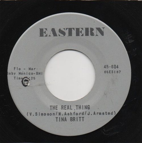 TINA BRITT - THE REAL THING / TEARDROPS FELL (EVERY STEP OF THE WAY)