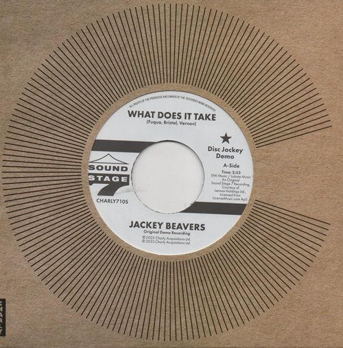 JACKEY BEAVERS - WHAT DOES IT TAKE / LOVER COME BACK