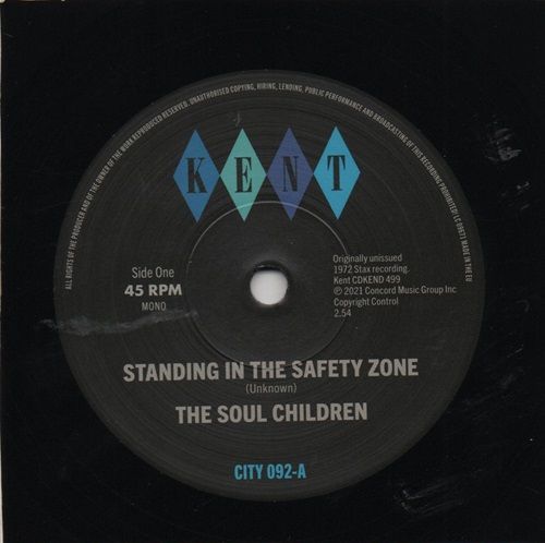 SOUL CHILDREN - STANDING IN THE SAFETY ZONE / SYLVIA & THE BLUE JAYS - PUT ME IN THE MOOD