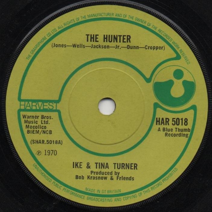 IKE & TINA TURNER - THE HUNTER / BOLD SOUL SISTER